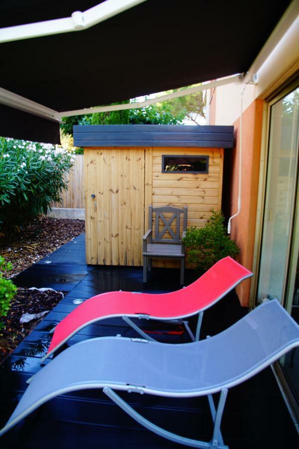 Ferienwohnung Les Enganes Fréjus Exterior foto